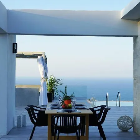 Eva West And East With 2 Private Infinity Pool & And Panoramic Sea View וילה