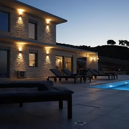 Eva West And East With 2 Private Infinity Pool & And Panoramic Sea View וילה *